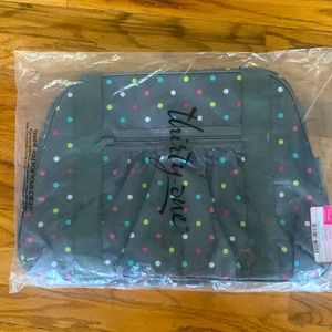 Thirty One All In Tote in Confetti Dot 31 travel bag- tote brand new NIP